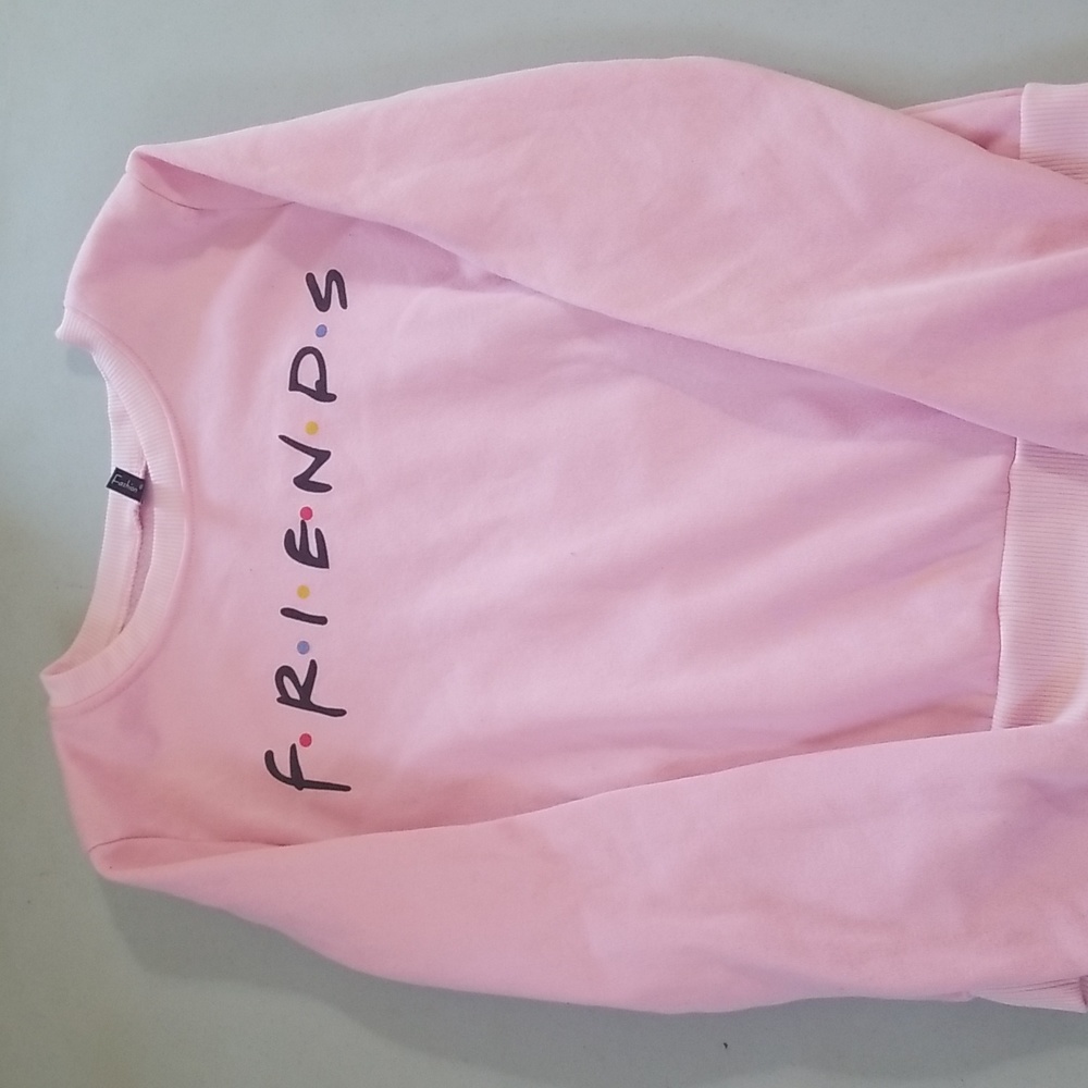 Friends Crewneck Sweatshirt Size XLarge~Pink